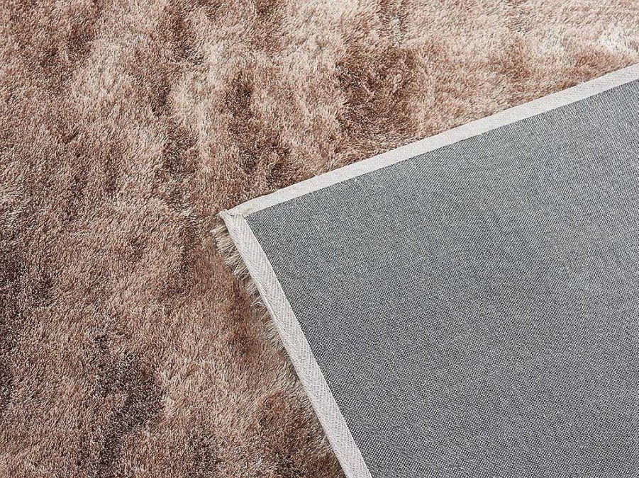 Tapete De Sala | OZAIA Tapete Shaggy Dolce Taupe Reflexo Bege - Poliester 200*290 Cm