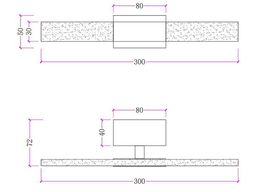 Candeeiro De Parede | OZAIA Aplique De Casa De Banho Com Leds Metal L30 Cm Dourado - Horsham