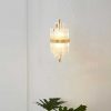 Lustre | OZAIA Candeeiro De Teto Aco Inoxidavel E Vidro D25 Cm Dourado E Transparente - Langley