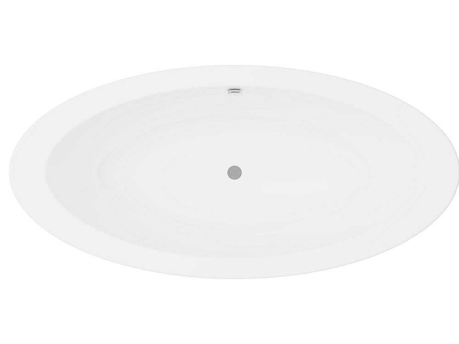 Banheira De Pousar | Shower & Design Banheira Classica Oval De 251 L 185 X 90 X 50 Cm Preta Em Acrilico - Marmati