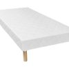 Sommier | Ysmée Estrado Deco Estofado Panacea Da Dreamea - Branco - 90X200 Cm