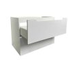 Movel Para Lavatorio | Vente-unique Movel Suspenso Para Colocar Sob O Lavatorio Branco 80 Cm - Stefanie