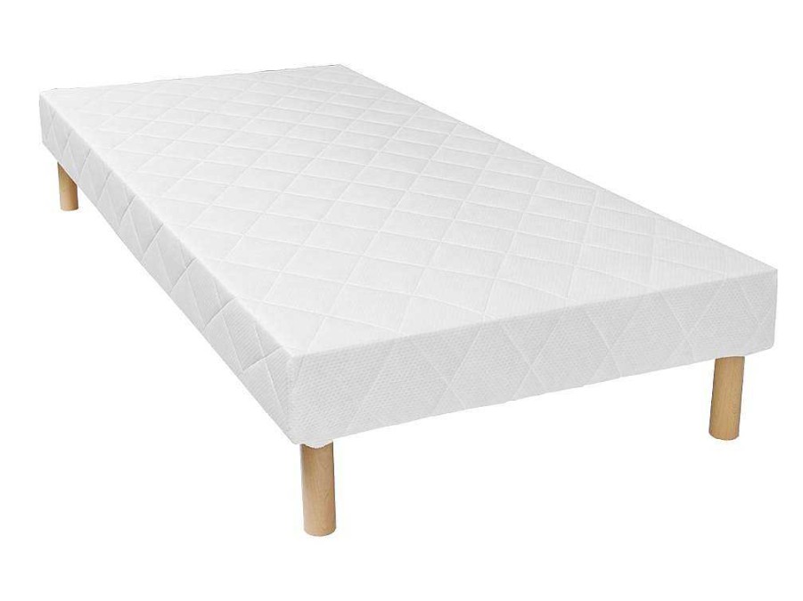 Sommier | Ysmée Estrado Deco Estofado Panacea Da Dreamea - Branco - 100X200 Cm