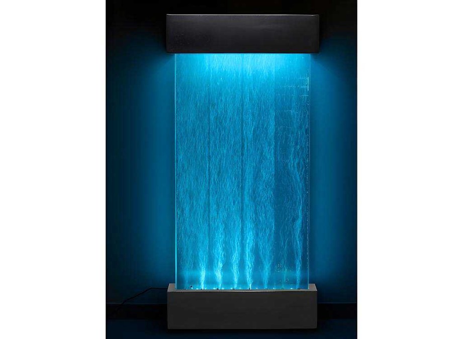 Candeeiro De Pe | OZAIA Parede De Bolhas De Agua Cecily - Leds Com Cores Que Mudam - A.122 Cm