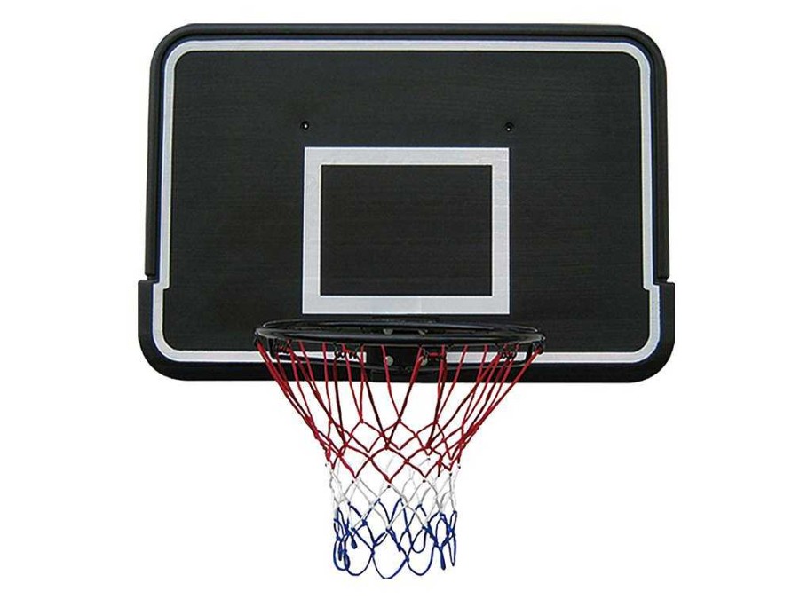 Jogo De Exterior | Vente-unique Cesto De Basquetebol De Parede Preto De C112 X L3,5 X A72,5 Cm - Kemba