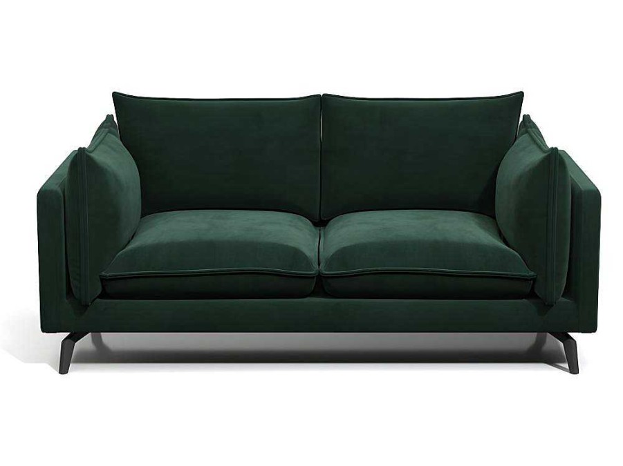 Promocoes Sofas & Poltronas | PASCAL MORABITO Sofa De 2 Lugares Em Veludo Verde - Kestrel De Pascal Morabito