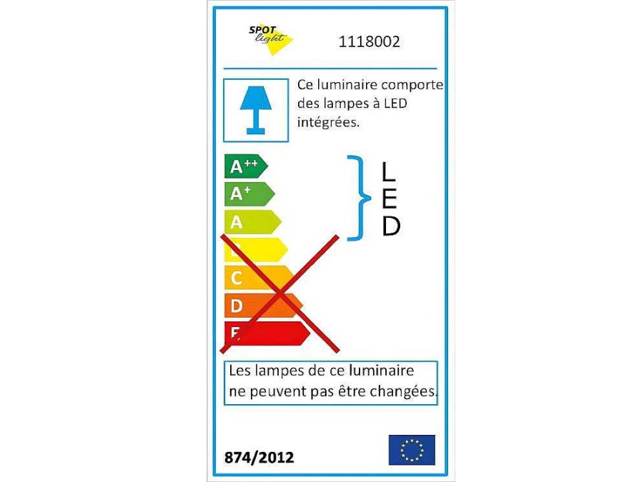 Candeeiro De Parede | EPIKASA Lampada De Parede Sat, Branco, 33X33X37,5 Cm, Epikasa