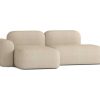 Sofa De 4 Lugares | Atio Sofa Max De 3 Lugares Em Tecido Bege