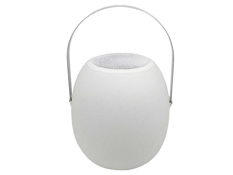 Iluminacao De Exterior | OZAIA Candeeiro De Mesa De Exterior Com Ligacao Bluetooth - Metal - A. 27 Cm - Cores Variaveis - Speak