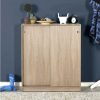 Sapateira | Venprodin Sapateira 2 Portas Deslizantes 105X92X38 Cambriano