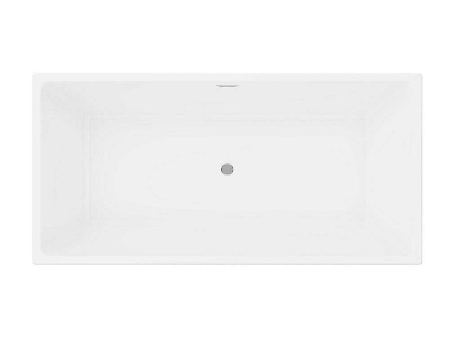 Promocoes Casa De Banho & Bem-Estar | Shower & Design Banheira Semiclassica Retangular 202 L 150X75X58 Cm Branca Acrilica - Pikaia