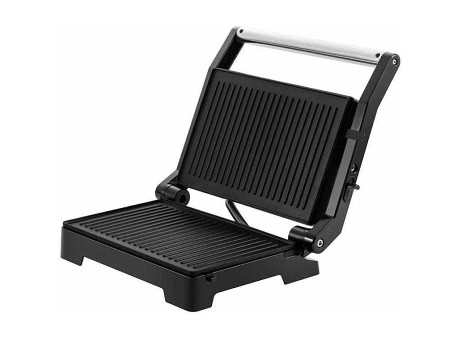 Pequenos Eletrodomesticos | Purline Grill Electrique Compact Avec Plaques Anti-Adhesives 900W