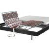 Cama Articulada | DREAMEA Cama Eletrica Articulada Terminais E Colchao Memoria De Forma - Motores Okin - Preto - 2 X 80 X 200 Cm - Atride Da Dreamea