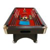 Jogo De Interior | ELITESHOPPING Mesa De Bilhar De 7 Pes Completa Com Acessorios Iron Red