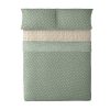 Roupa De Cama | Purline Lencol De Cima 100% Algodao Verde Com Pontos Brancos