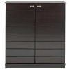 Promocoes Sala | Vente-unique Movel Bar Gordon - Seringueira E Mdf - Cor Vengue
