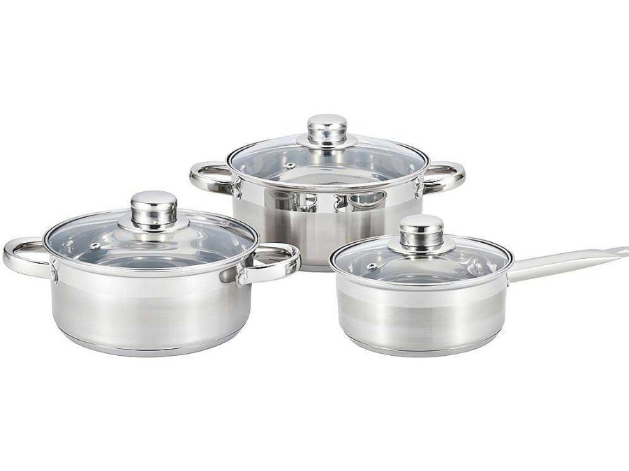 Louca E Utensilios De Cozinha | Vente-unique Trem De Cozinha 6 Pecas Festin - Inox - Cor Metalica