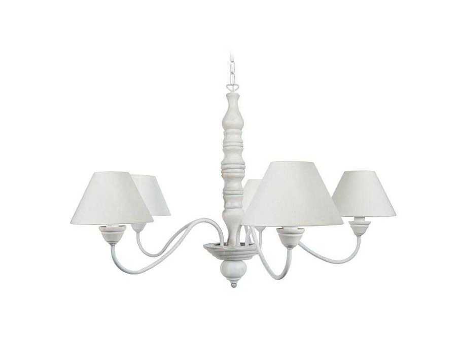 Lustre | TOSEL Lustre Tosel Menton Tecido Braco Cru D84 X H90 Cm