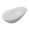 Banheira De Pousar | ELITESHOPPING Banheira De Ilha Branca 170 X 85 Cm + Torneira - Dream