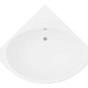 Banheira De Canto | Shower & Design Banheira De Canto 198 L 120 X 120 X 63 Cm Branco Acrilico - Cobitis