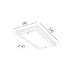 Promocoes Decoracao | EPIKASA Lampada De Tecto Finn Cork, Cortica, Branco, 57X29X6,5 Cm, Epikasa