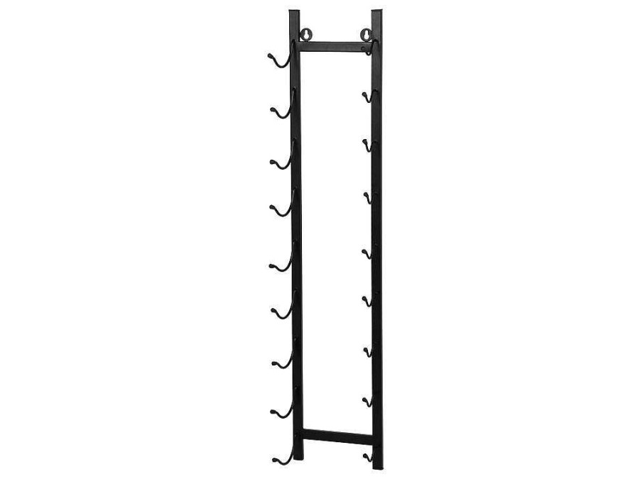 Acessorios De Arrumacao | OZAIA Garrafeira De Parede, 9 Garrafas, L19 X A92 Cm Metal Preto - Routal