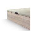 Cama De Adulto | Saldosystocks Tampa Estofada Dobravel Para Canape Madeira 3D 25 Cambria 105X190Cm Atenas