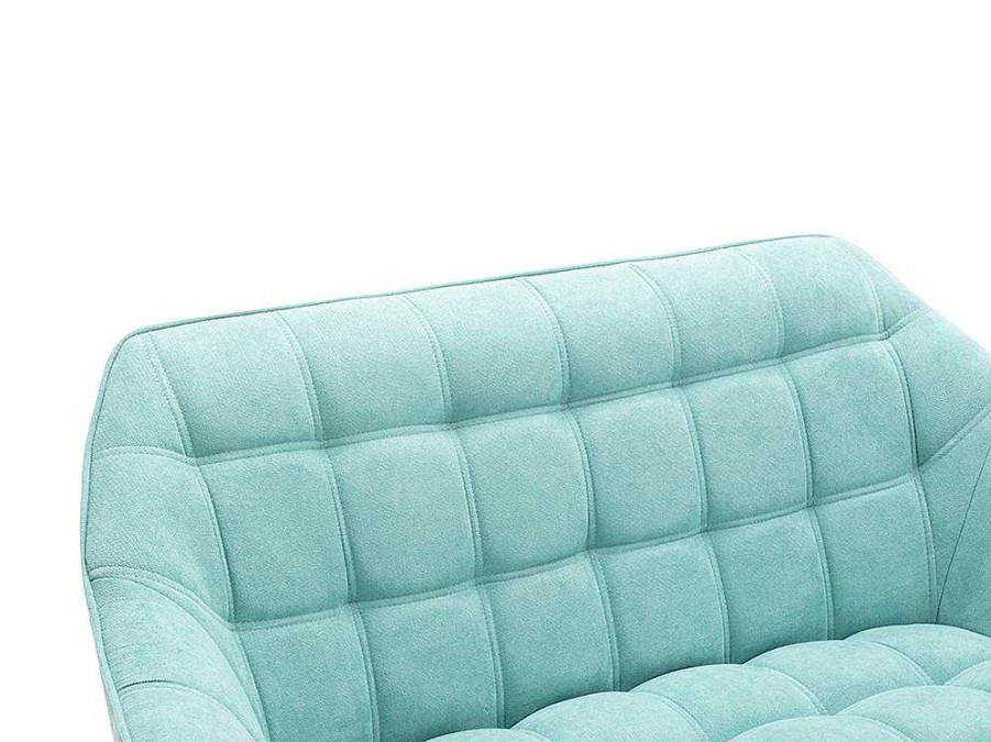 Sofa | Vente-unique Sofa De 2 Lugares Em Tecido Cor Verde-Agua - Caserta