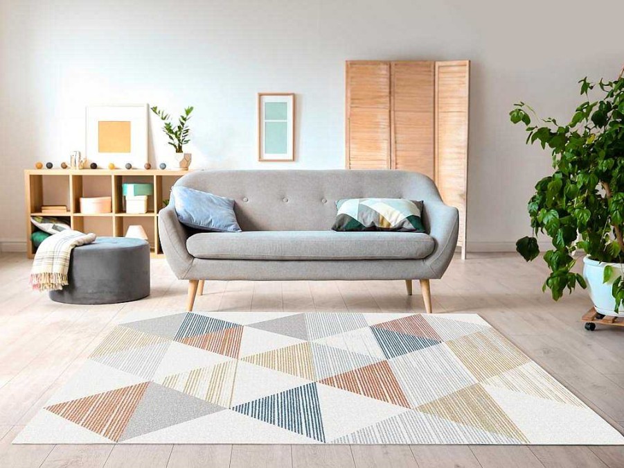 Tapete Grande | OZAIA Tapete Geometrico 160X230 Cm Multicolor - Geomia