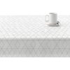 Texteis De Mesa | Purline Nappe Anti-Taches 100% Coton 1 Piece Blanc A Lignes Vertes 250X140