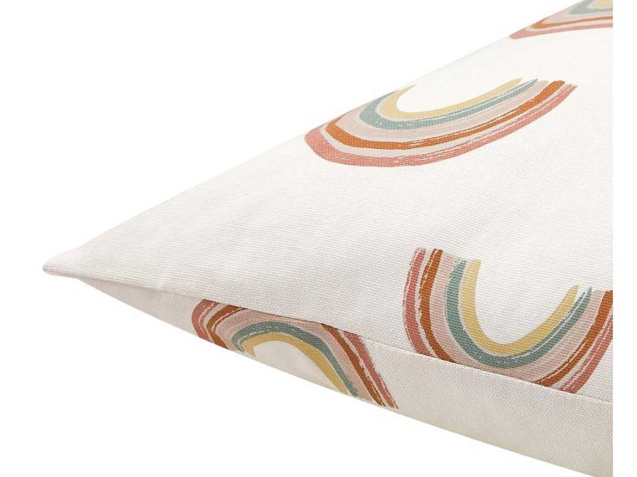 Textil De Casa | OZAIA Conjunto De 2 Almofadas Arco-Iris Em Algodao 45 X 45 Cm Multicolor - Archy