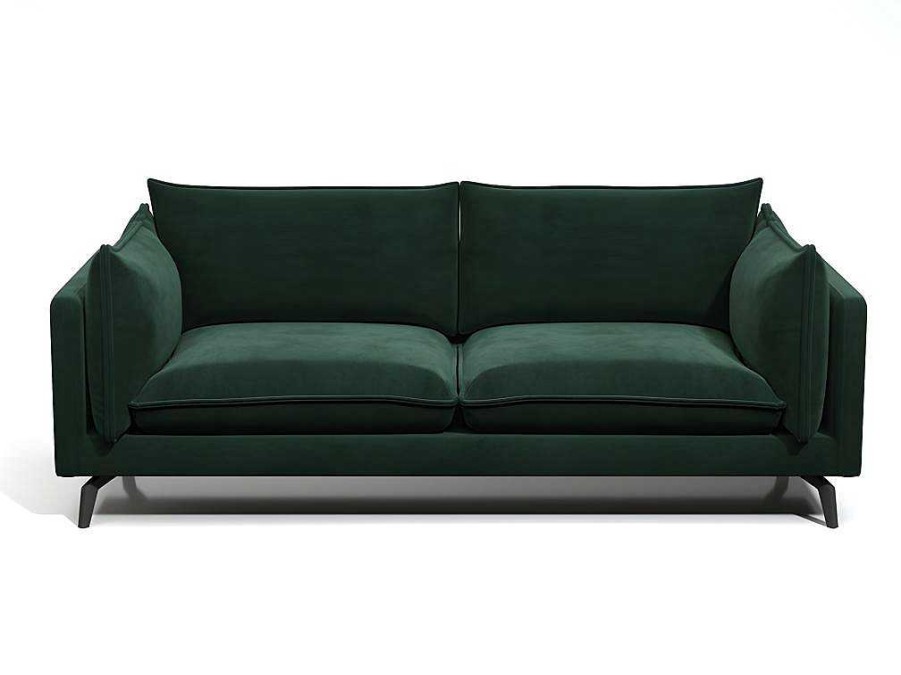 Sofa | PASCAL MORABITO Sofa De 3 Lugares Em Veludo Verde - Kestrel De Pascal Morabito