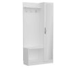 Promocoes Sala | Homemania Armario De Entrada Orion, Branco, 80X32X173 Cm, Epikasa