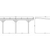 Pergola, Coreto, Quiosque | EXPERTLAND Abrigo Para Carro Individual Adossado Em Madeira Tratada, 1 Viatura 15,72 M - Lexis