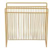 Acessorios De Arrumacao | OZAIA Porta-Revistas Filiforme C.36 X L.23 X A.33 Cm, Metal Dourado - Poliara