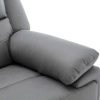 Cadeirao Relax | Vente-unique Poltrona Articulada Eletrica Tecido Cinza - Dolene